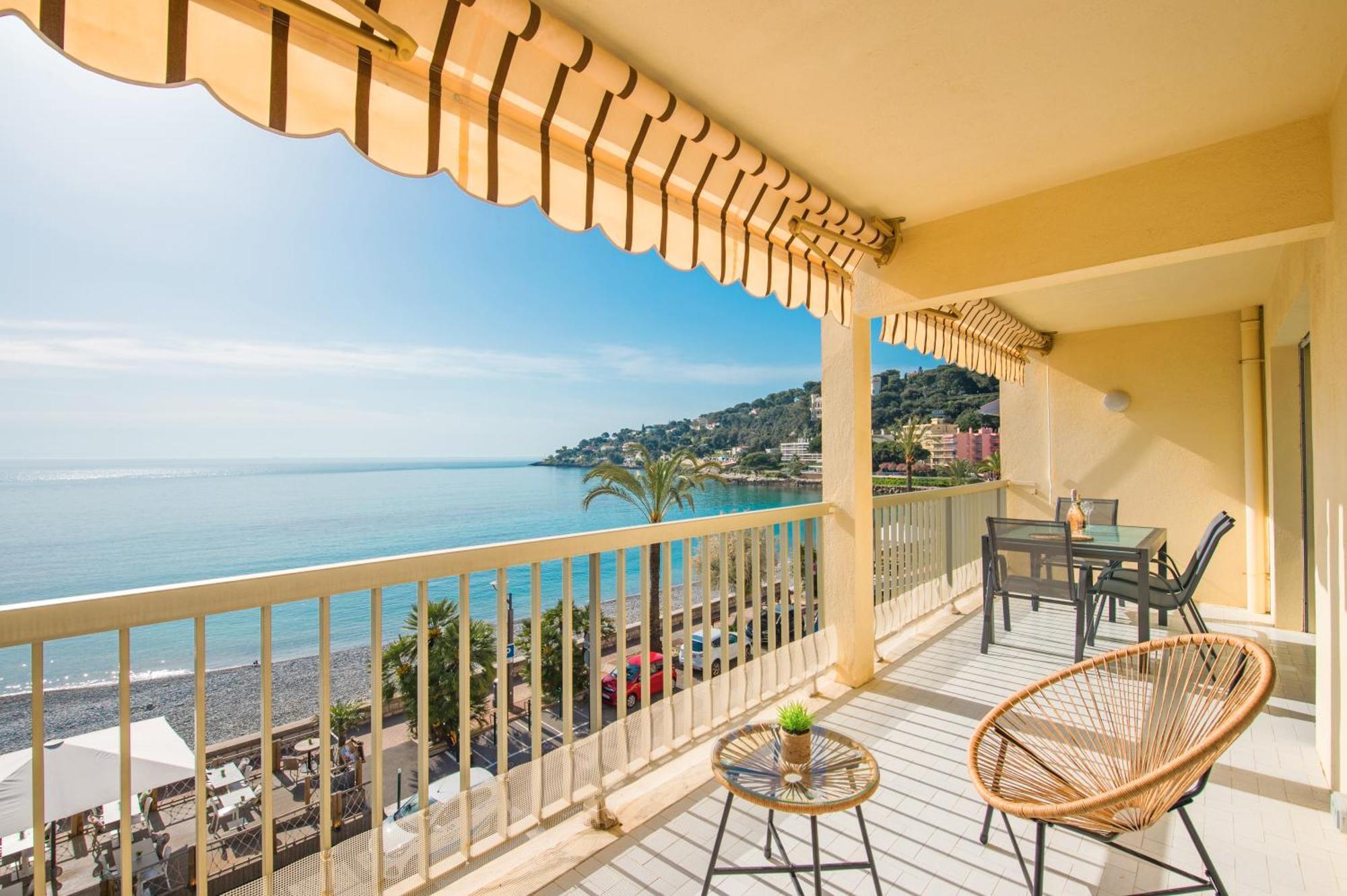Roquebrune Plage - Terrace Splendid Sea View - BW Eksteriør billede